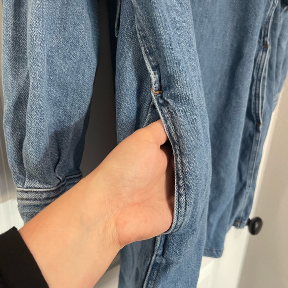 H&M Denim Dress With Pockets - Picture 8 of 16